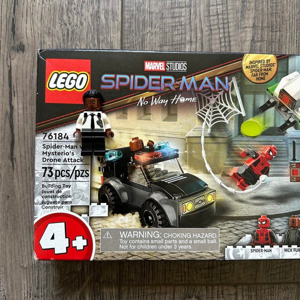Lego Marvel Far From Home Cop Var Nick Fury Set 76184 - Incomplete
